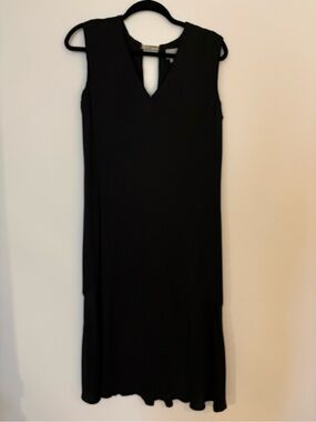 Grey by Jason Wu 
Classic Black Sleeveless V-Neck Dress